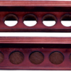 Roman 8 Cue Wall Rack Roman 8 Cue Wall Rack